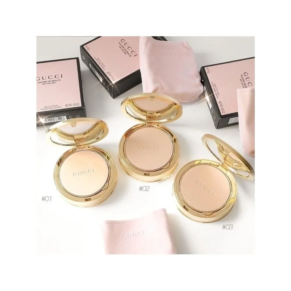 Gucci #02  Poudre De Beauté Mat Naturel Beauty Setting Powder ✅ NEW